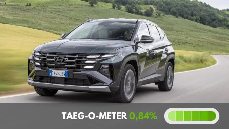 Hyundai Tucson tasso zero e niente anticipo per l'offerta d'autunno