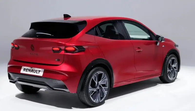 Il design posteriore della nuova Renault Clio
