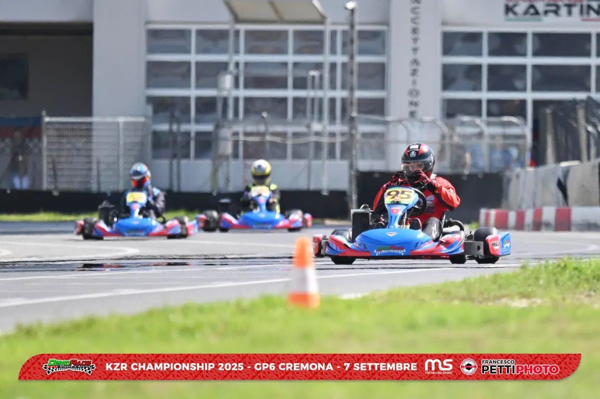 KZR 2025 Cremona: Ghidini è già campione, tripletta Cerbone, show Cargnel (2)