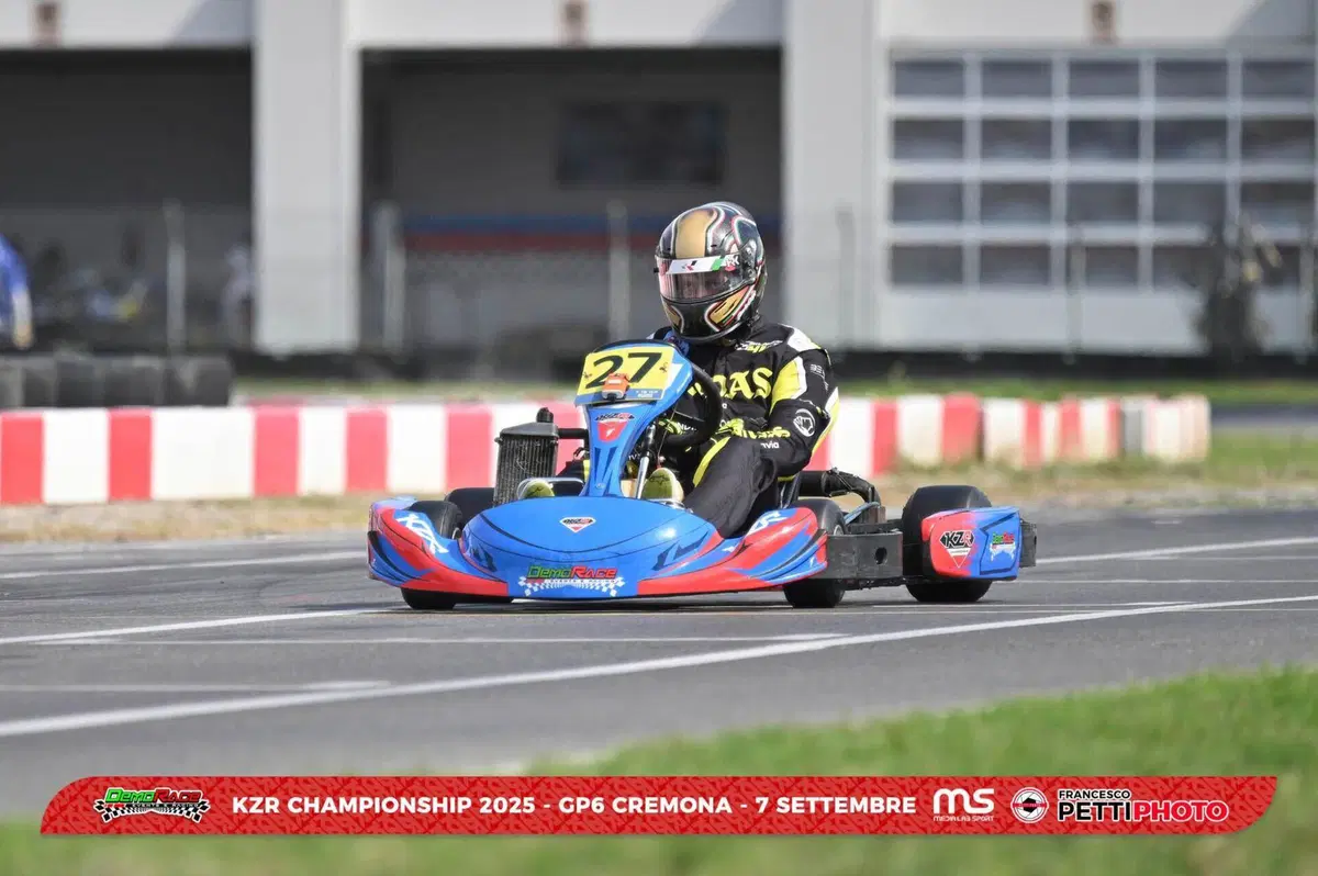 KZR 2025 Cremona: Ghidini è già campione, tripletta Cerbone, show Cargnel (3)