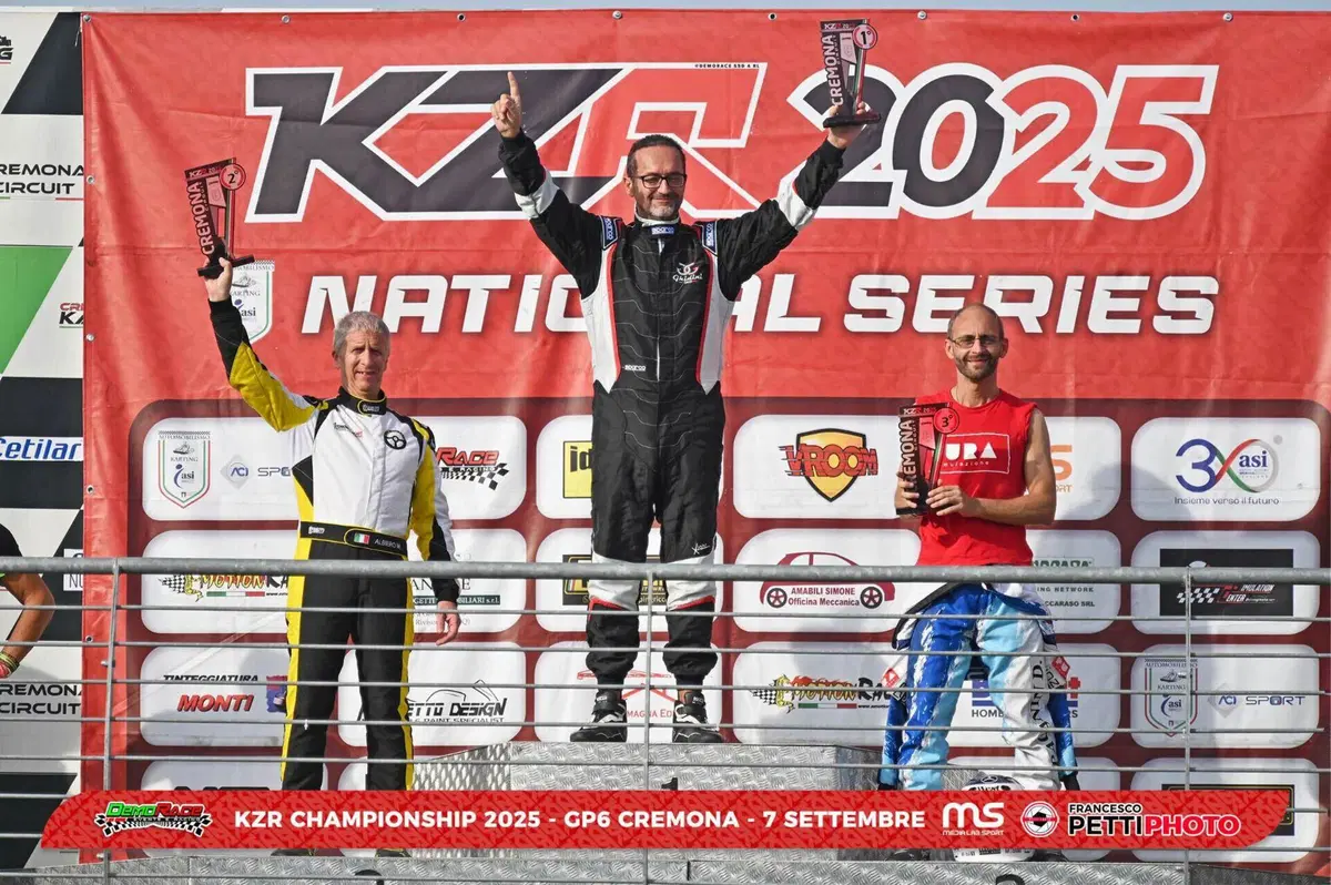 KZR 2025 Cremona: Ghidini è già campione, tripletta Cerbone, show Cargnel (11)