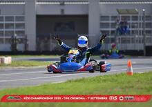 KZR 2025 Cremona: Ghidini è già campione, tripletta Cerbone, show Cargnel