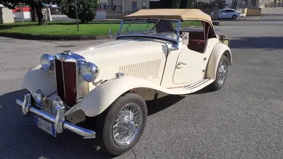 Mg TD midget d'epoca del 1953 a Viadana