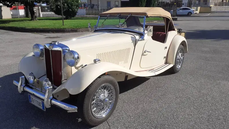 Mg TD midget d'epoca a Mantova