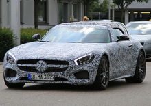 Mercedes AMG GT Roadster: lo spy della versione scoperta