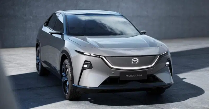 Mazda EZ60, il SUV elettrico in arrivo: noi l'abbiamo "beccato" per strada