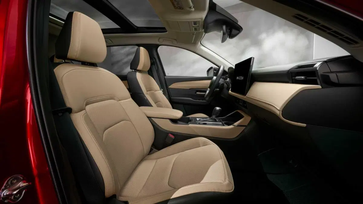 Mazda CX-5 2.5 mhev Homura pelle beige Panoramic Sunroof 2wd 141cv auto (12)