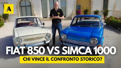 Fiat 850 vs Simca 1000: la SFIDA FINALE tra due icone degli anni &rsquo;60! [VIDEO]