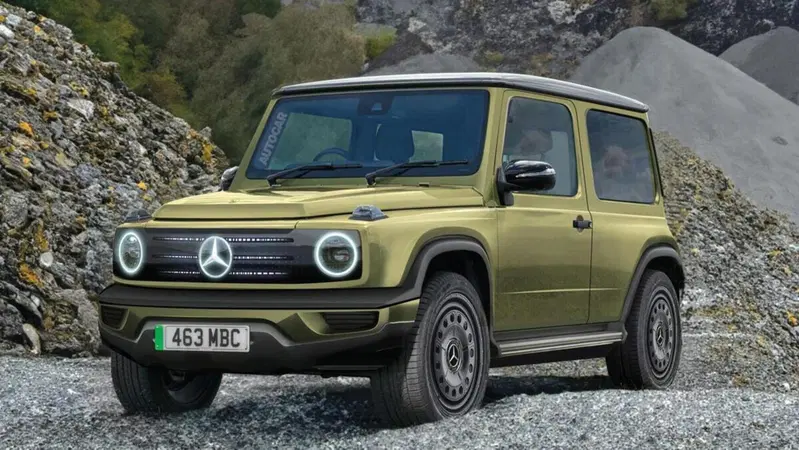 Mercedes prepara la &ldquo;Mini Classe G&rdquo;: il mito diventa compatto e solo elettrico