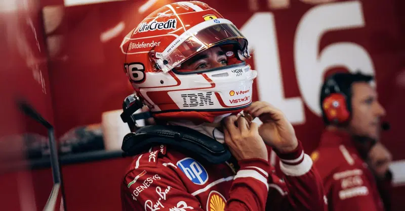 F1, Leclerc dopo l&rsquo;incidente a Baku: &ldquo;La pioggia non c&rsquo;entra nulla, l&rsquo;errore &egrave; mio. Tenter&ograve; la rimonta&rdquo;
