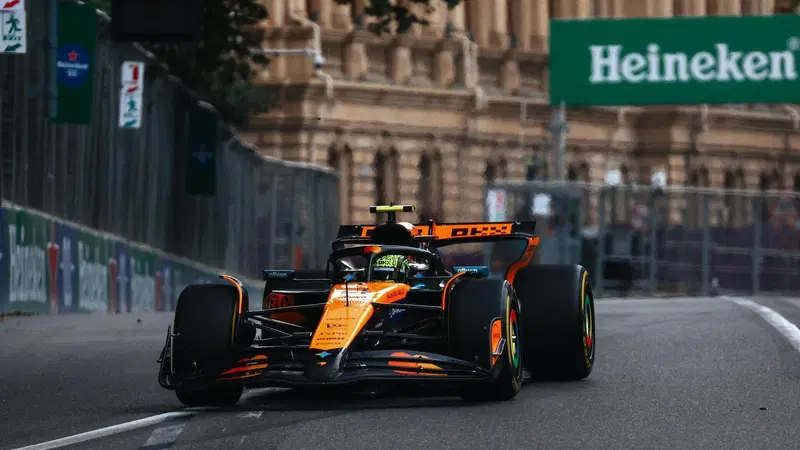 F1. GP Baku: "Ho fatto il meglio che potevo", ma l&rsquo;occasione di recuperare su Piastri &egrave; sfumata per Norris