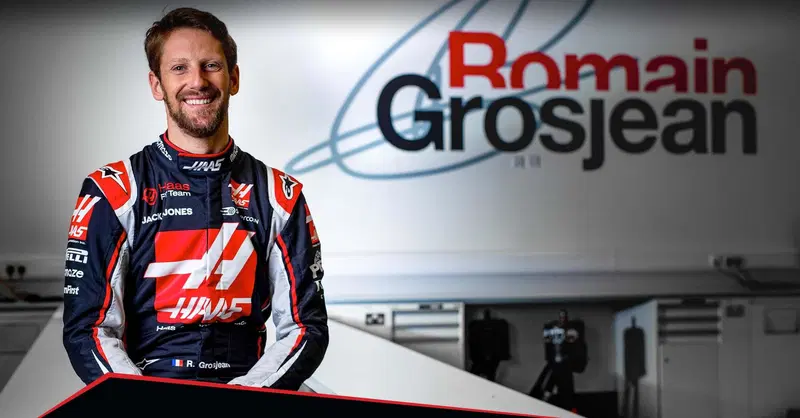 Haas, Romain Grosjean torna al volante di una F1: test al Mugello cinque anni dopo l&rsquo;incidente in Bahrain