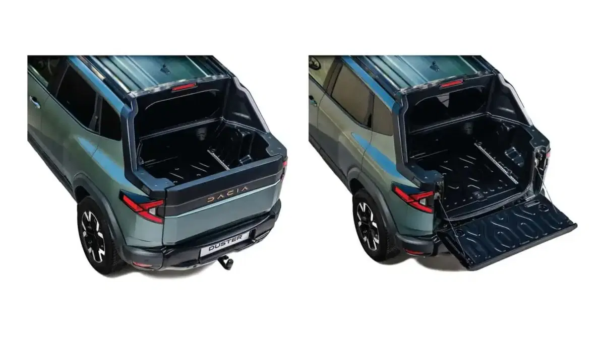 Dacia Duster 2025 si trasforma: dal SUV al pick-up (e spunta anche la versione van) (7)