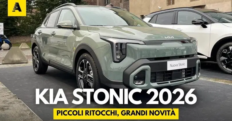 Kia Stonic 2026: pochi ritocchi, ma quanta sostanza! [VIDEO]