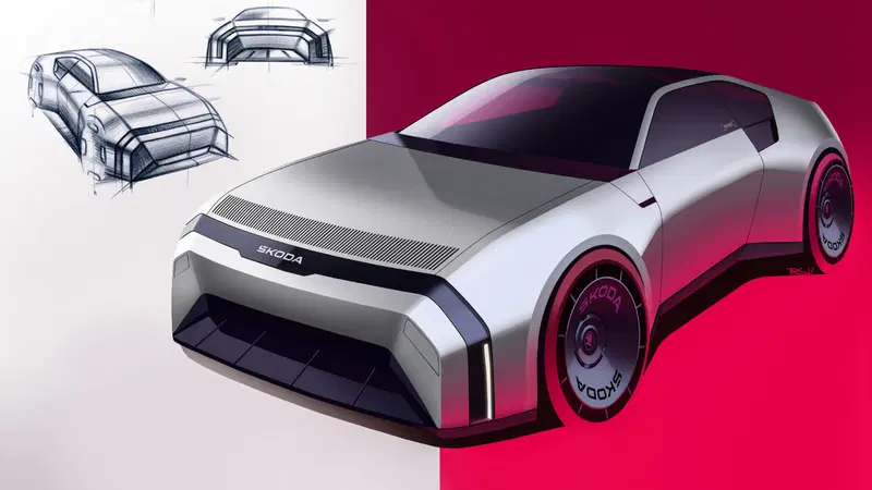 Render Skoda 110 R