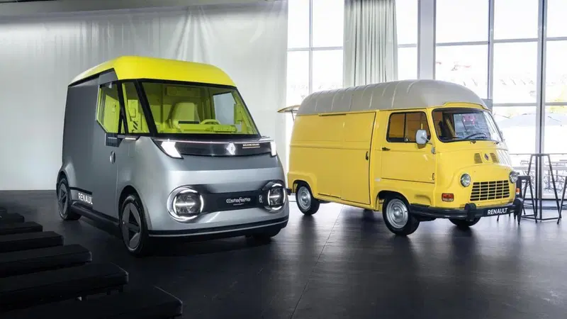 Renault Estafette: dagli anni '80 al nuovo concept, la storia dello storico veicolo commerciale di Renault [VIDEO]