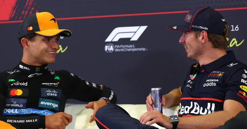 F1. Lando Norris su Max Verstappen al N&uuml;rburgring: &ldquo;Facile per lui farlo, non &egrave; in lotta per il mondiale"