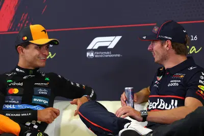 F1. Lando Norris su Max Verstappen al N&uuml;rburgring: &ldquo;Facile per lui farlo, non &egrave; in lotta per il mondiale"