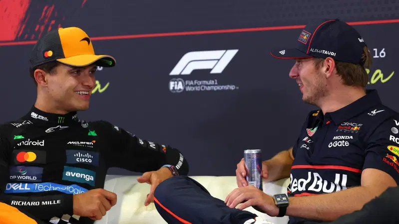 F1. Lando Norris su Max Verstappen al N&uuml;rburgring: &ldquo;Facile per lui farlo, non &egrave; in lotta per il mondiale"