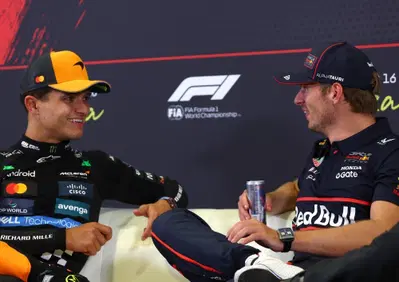 F1. Lando Norris su Max Verstappen al Nürburgring: “Facile per lui farlo, non è in lotta per il mondiale