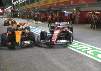 F1, caos a Singapore con contatto tra Leclerc e Norris: ecco la decisione della FIA
