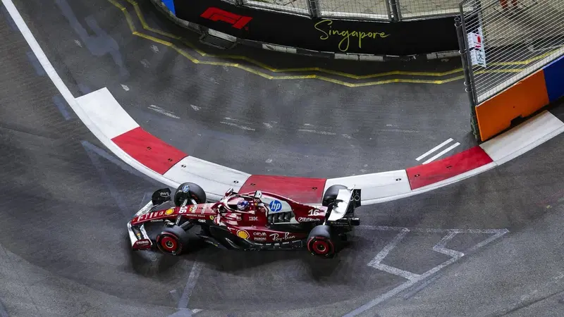 F1, Leclerc soffre a Singapore: "La Ferrari &egrave; davvero difficile da guidare"