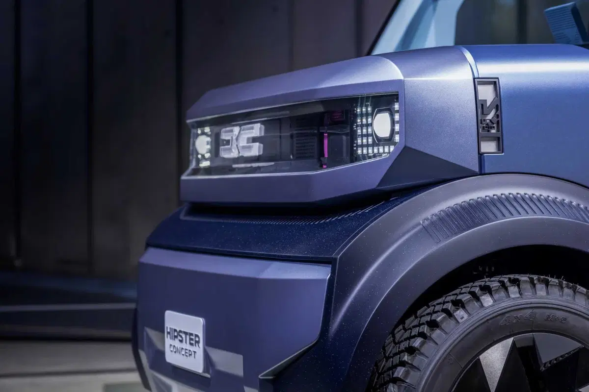Dacia Hipster Concept: la minicar elettrica da 3 metri con 4 posti veri e bagagliaio da 500 litri (8)