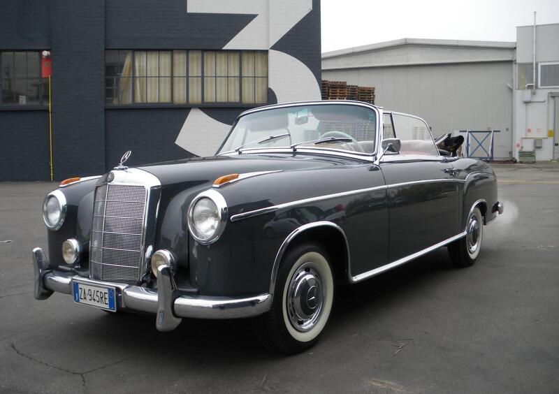 Mercedes-Benz 220 S W180 II Ponton Cabrioletd'epoca del 1957 a Collecchio