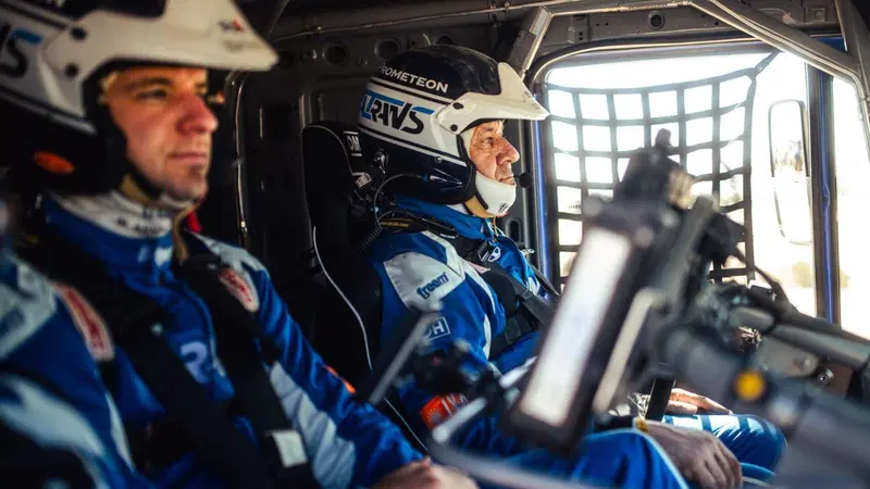 Rally del Marocco. Bentornati Claudio Bellina e Italtrans