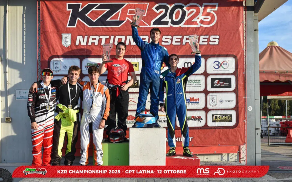 KZR Championship 2025: un finale al cardiopalma al Circuito Internazionale Il Sagittario di Latina (3)