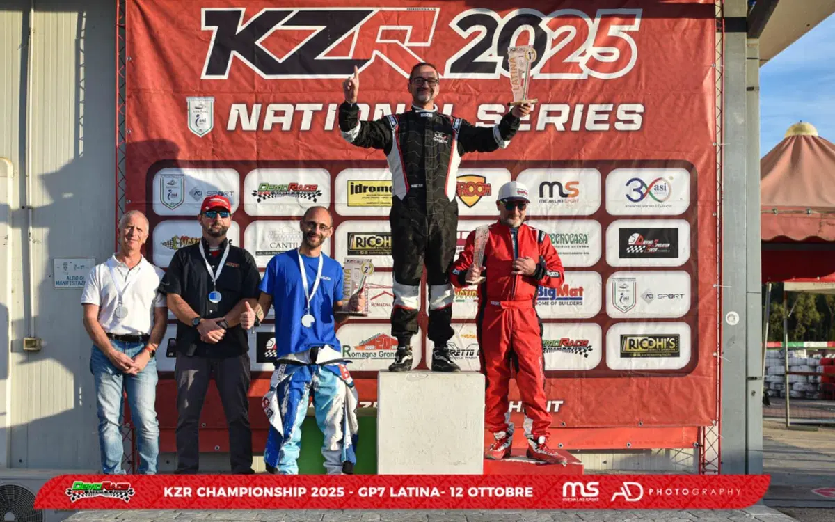 KZR Championship 2025: un finale al cardiopalma al Circuito Internazionale Il Sagittario di Latina (4)