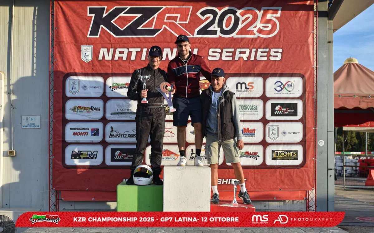 KZR Championship 2025: un finale al cardiopalma al Circuito Internazionale Il Sagittario di Latina (6)