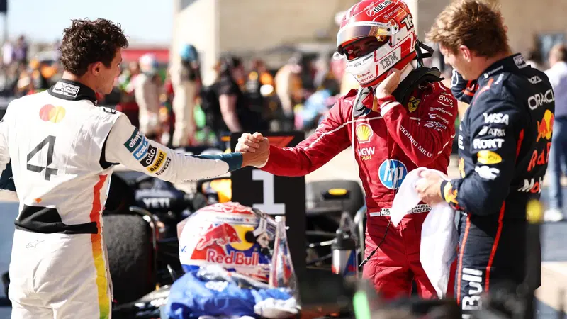F1. Duello spettacolare ad Austin, Norris: "C&rsquo;&egrave; voluto del tempo, ma ce l&rsquo;ho fatta". Leclerc: "Mi sono divertito"