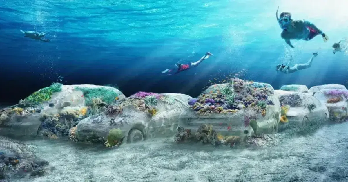 &ldquo;22 auto affondate nell&rsquo;oceano&rdquo;: il progetto incredibile che salva i coralli e trasforma il mare in un museo