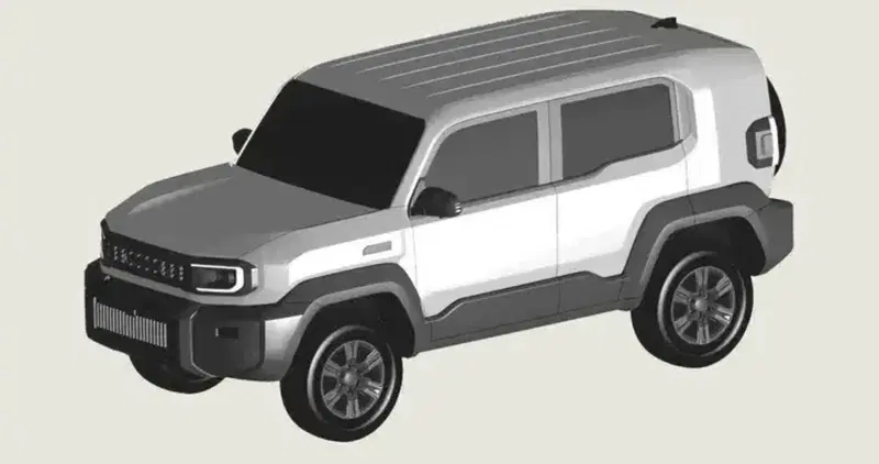 Render baby Land Cruiser