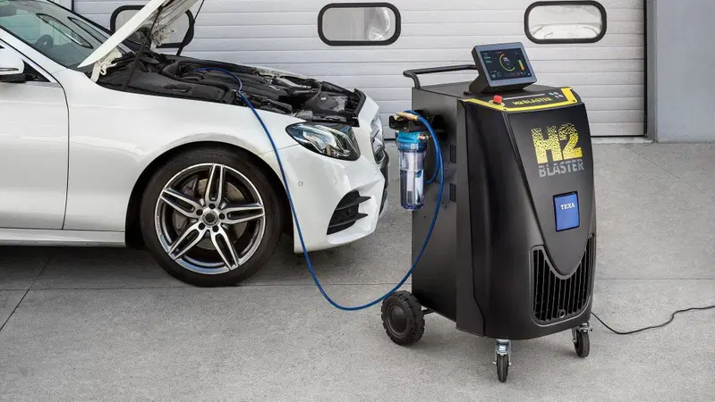 Motori pi&ugrave; puliti e longevi: TEXA lancia H2 Blaster, il trattamento che fa tornare giovane il motore