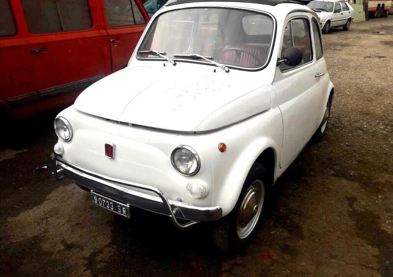 Fiat 500 Ld'epoca del 1971 a Milano
