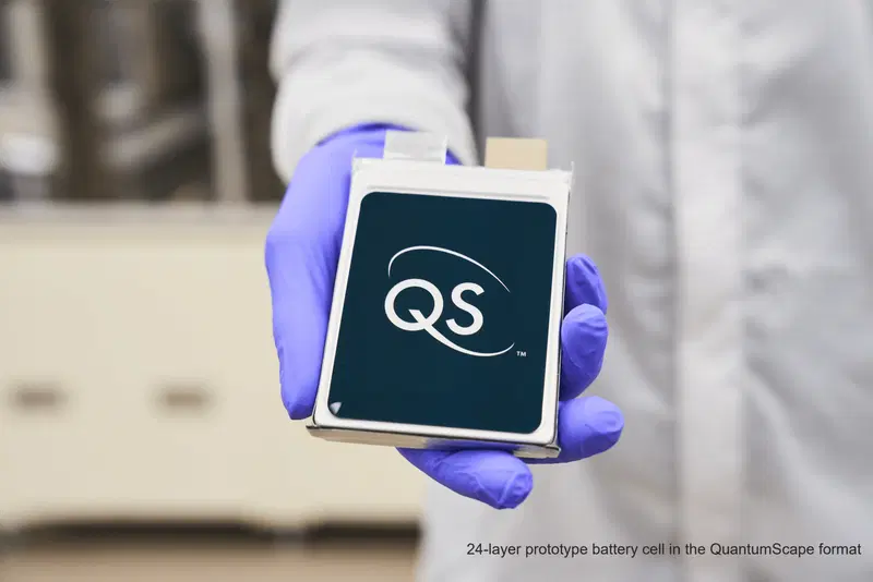 Prototipo batteria QuantumScape