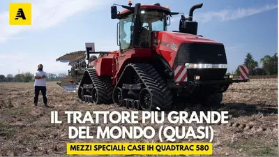 Come si guida (uno dei) trattore pi&ugrave; grandi del mondo? I segreti del Case IH Quadtrac [VIDEO]