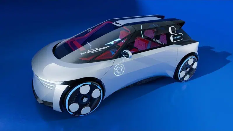 Peugeot Polygon Concept: la supercar del futuro debutta su Fortnite