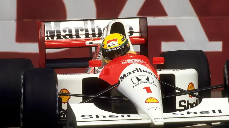 Ayrton Senna: la McLaren del GP del Brasile 1991 all&rsquo;asta