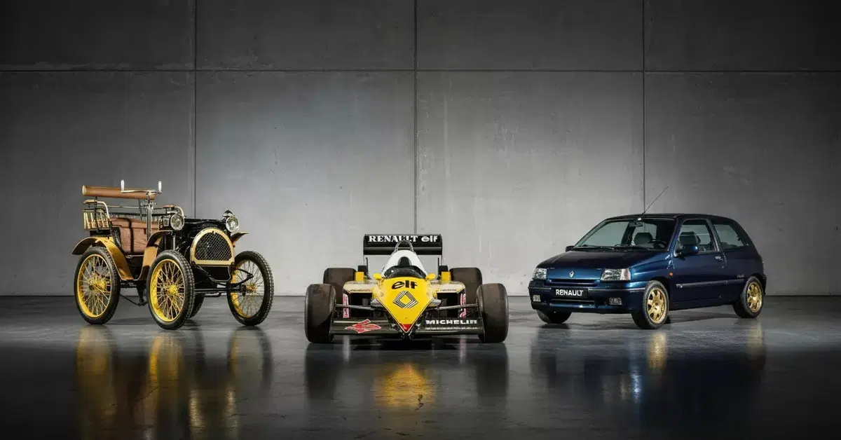 Renault mette all'asta 100 auto storiche leggendarie: Formula 1, Rally iconiche e rarit&agrave; dal 1898. 