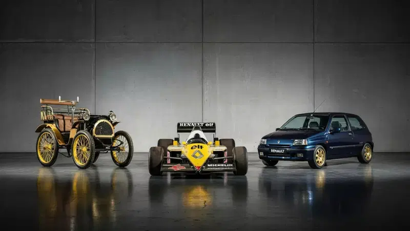 Renault mette all'asta 100 auto storiche leggendarie: Formula 1, Rally iconiche e rarit&agrave; dal 1898. 