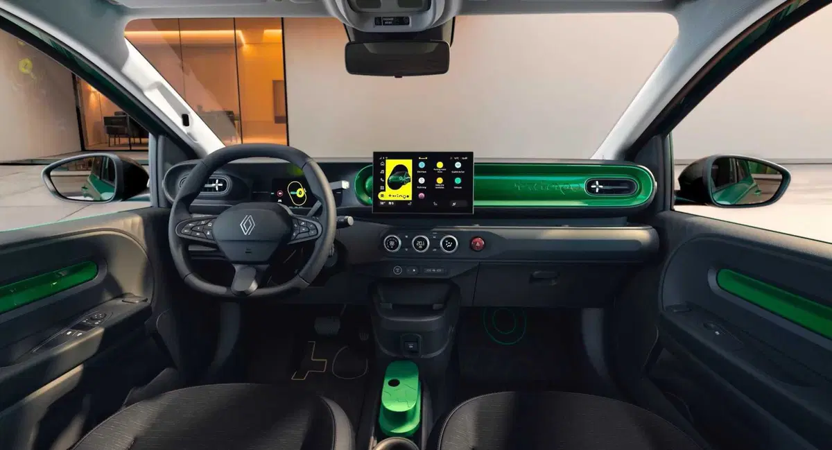 Gli interni della Renault Twingo E-Tech (5)
