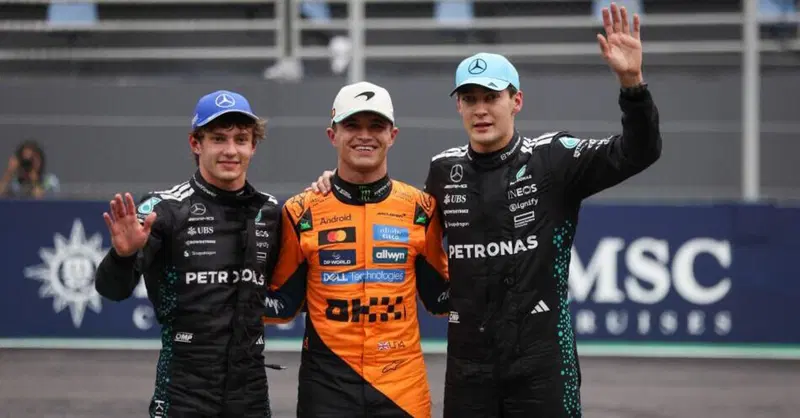 F1. &ldquo;Come quando lanci la banana giocando a Mario Kart&rdquo;: cos&igrave; Lando Norris ha teso un&rsquo;imboscata a Kimi Antonelli