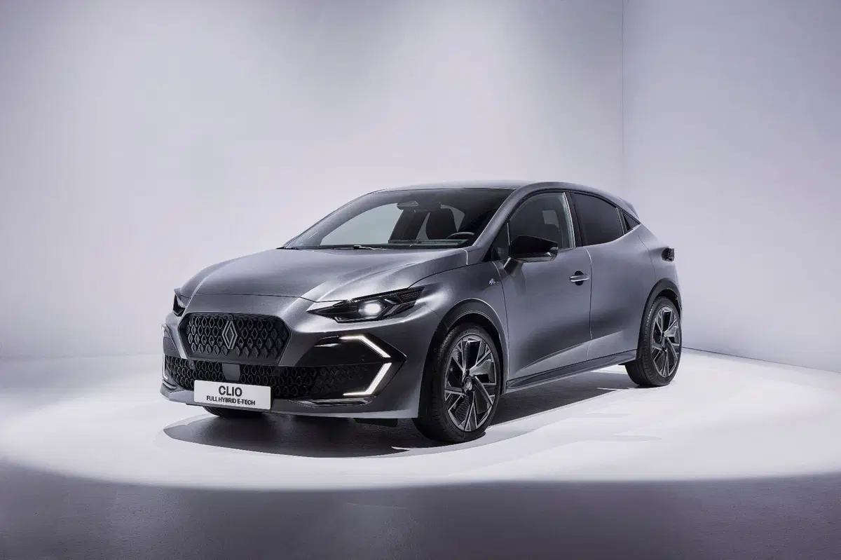 Immagini di nuova Renault CLIO esprit Alpine in colorazione Grigio Scisto