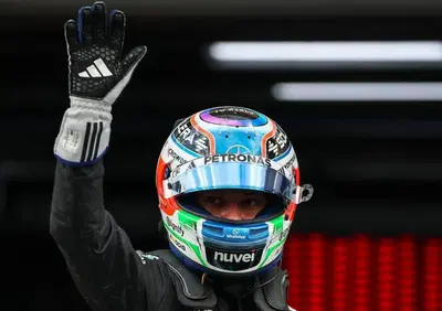 Super-Kimi ancora ad un passo da Norris. Ho perso qualcosa nell'ultimo giro, ma la P1 sarebbe stata difficile da prendere, e sulle aspettative per la gara dice…