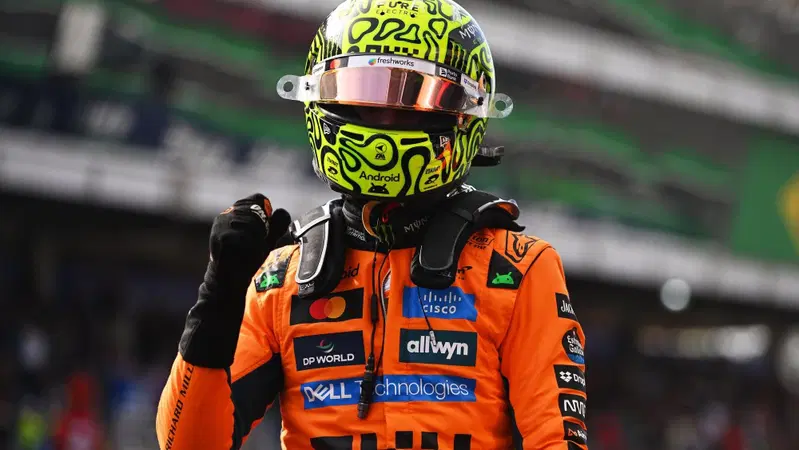 F1. Norris tris a Interlagos: "Girare su questo circuito &egrave; sempre divertente, ero un po' sotto pressione ma sono riuscito a mettere tutto insieme".