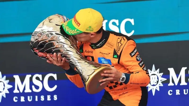 F1. Dopo il GP del Brasile, Norris sembra definitivamente pronto al grande salto: "Bisogna ignorare chi ti tira me**a addosso, sono soddisfatto ma c'&egrave; ancora strada da fare"