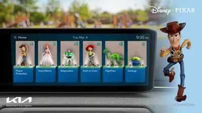 Da oggi i tuoi personaggi preferiti viaggiano con te: Disney trasforma Kia in un nuovo parco a tema